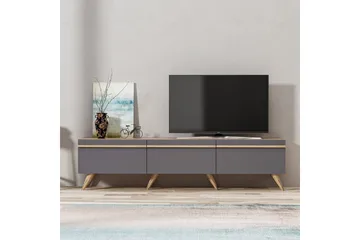 Tv-benk 180 cm - Antrasitt - Møbler - TV- & Mediamøbler - TV benk & mediabenk