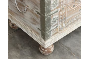 TV-benk Adya 145 cm - Akasie Beige - Møbler - TV- & Mediamøbler - TV benk & mediabenk