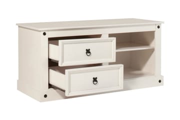 TV-benk Alfredo 120 cm - Hvit - Møbler - TV- & Mediamøbler - TV benk & mediabenk