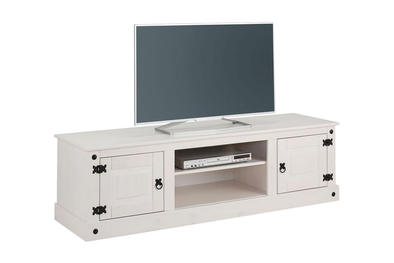 TV-benk Alfredo 160 cm - Hvit - Møbler - TV- & Mediamøbler - TV benk & mediabenk