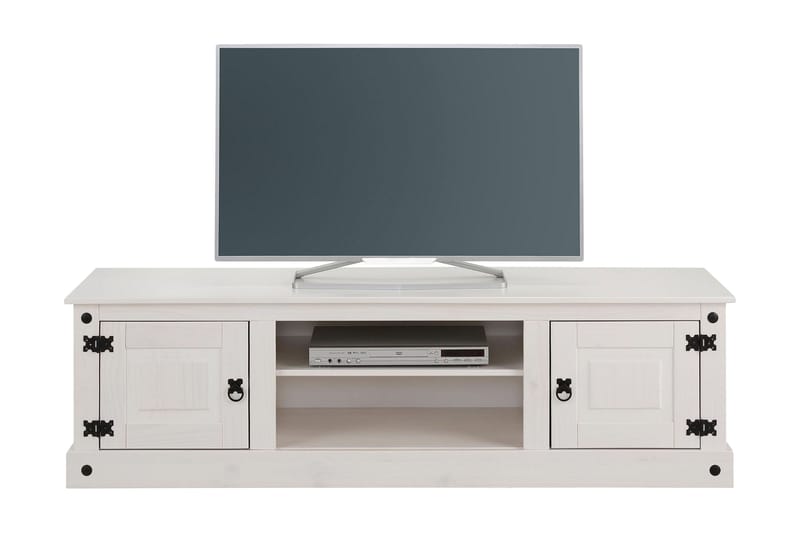 TV-benk Alfredo 160 cm - Hvit - Møbler - TV- & Mediamøbler - TV benk & mediabenk