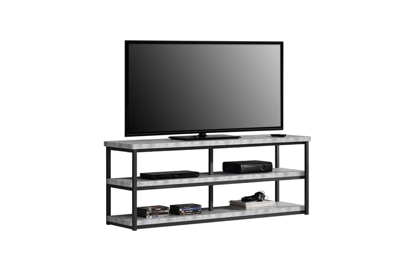 Tv-benk Ashlar 160x41,9 cm Lysegrå - Dorel Home - TV benk & mediabenk