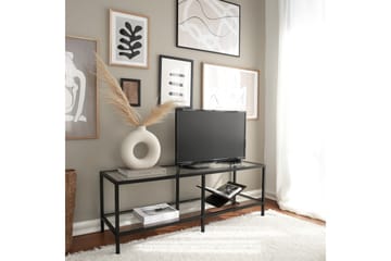 TV-benk Basico 130 cm - Svart - Møbler - TV- & Mediamøbler - TV benk & mediabenk