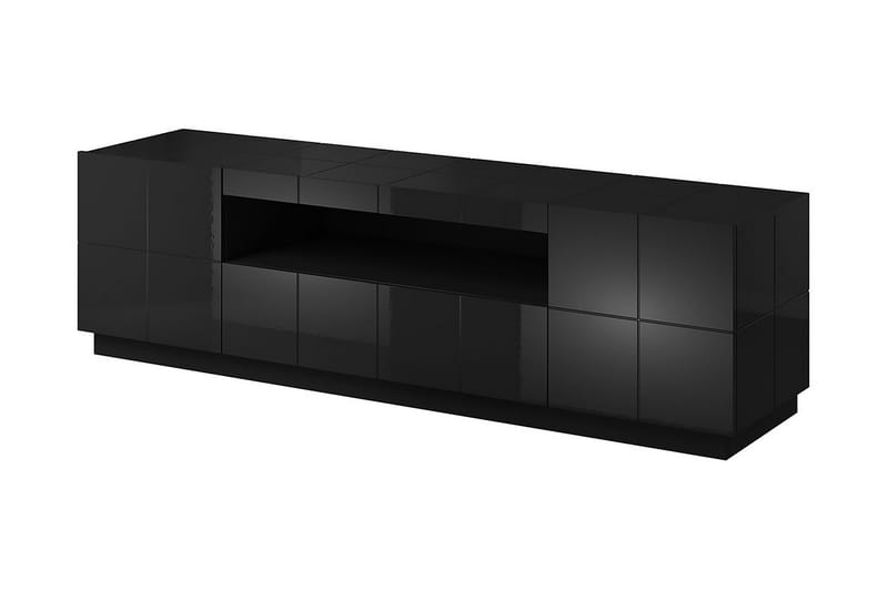 Tv-benk Ebreon 184 cm - Svart - TV benk & mediabenk