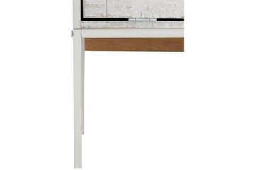 TV-benk Franja 140 cm - Beige|Hvit - Møbler - TV- & Mediamøbler - TV benk & mediabenk