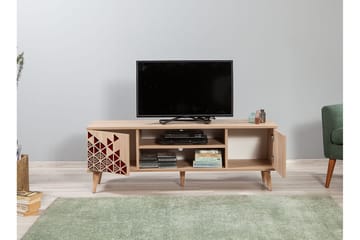 TV-Benk Gillberga 140 cm - Brun - Møbler - TV- & Mediamøbler - TV benk & mediabenk
