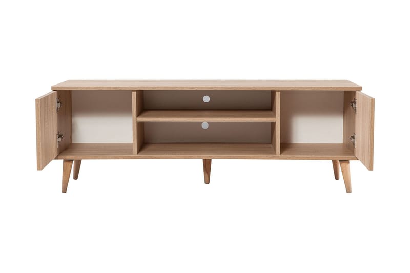 TV-Benk Gillberga 140 cm - Brun - TV benk & mediabenk