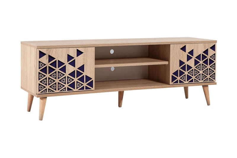 TV-Benk Gillberga 140 cm - Brun - Møbler - TV- & Mediamøbler - TV benk & mediabenk