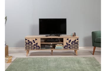 TV-Benk Gillberga 140 cm - Brun - Møbler - TV- & Mediamøbler - TV benk & mediabenk