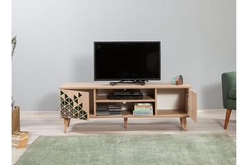 TV-Benk Gillberga 140 cm - Brun - Møbler - TV- & Mediamøbler - TV benk & mediabenk