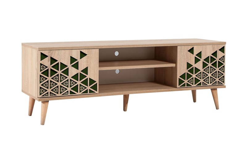 TV-Benk Gillberga 140 cm - Brun - Møbler - TV- & Mediamøbler - TV benk & mediabenk