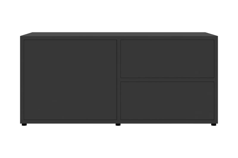 TV-benk grå 80x34x36 cm sponplate - Grå - TV benk & mediabenk