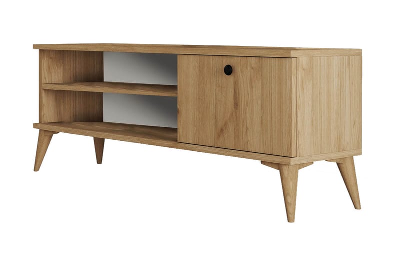 TV-benk Herston 120 cm - Natur - Møbler - TV- & Mediamøbler - TV benk & mediabenk