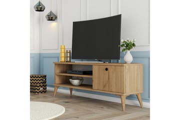 TV-benk Herston 120 cm - Natur - Møbler - TV- & Mediamøbler - TV benk & mediabenk
