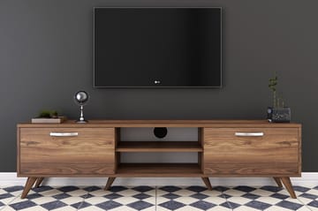 TV-Benk Horveryd 180 cm - Brun - Møbler - TV- & Mediamøbler - TV benk & mediabenk
