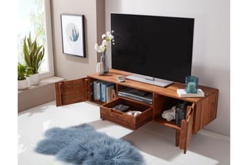 TV-Benk Huntscarth 135 cm - Brun - Møbler - TV- & Mediamøbler - TV benk & mediabenk