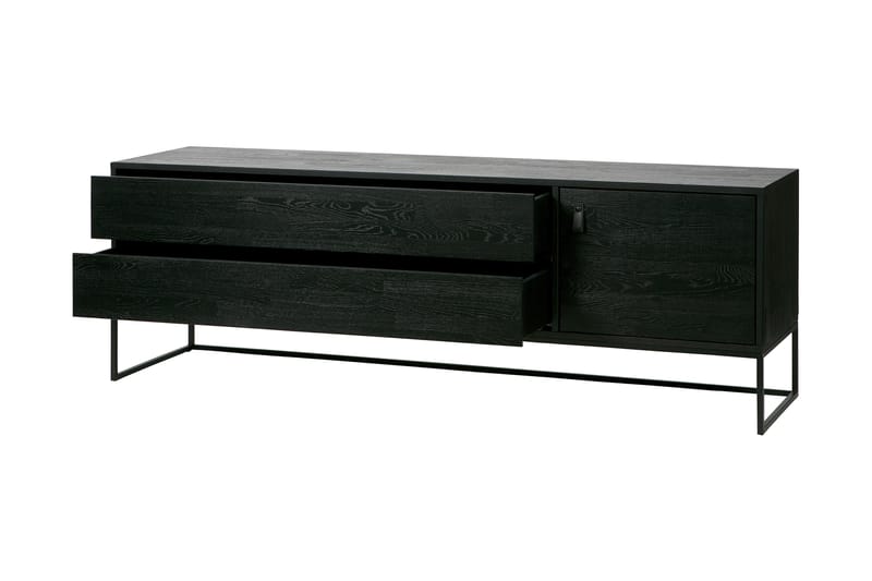 TV-benk Iria 180 cm - Svart Eik - Møbler - TV- & Mediamøbler - TV benk & mediabenk