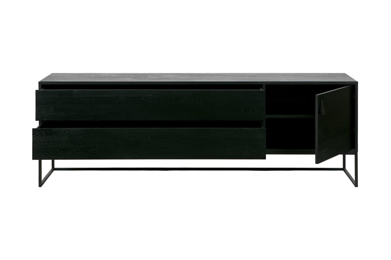 TV-benk Iria 180 cm - Svart Eik - Møbler - TV- & Mediamøbler - TV benk & mediabenk