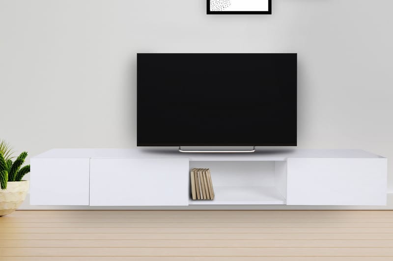 TV-benk Lageneu 180 cm - Hvit - TV benk & mediabenk