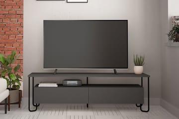 TV-Benk Lindome 150 cm - Grå - Møbler - TV- & Mediamøbler - TV benk & mediabenk