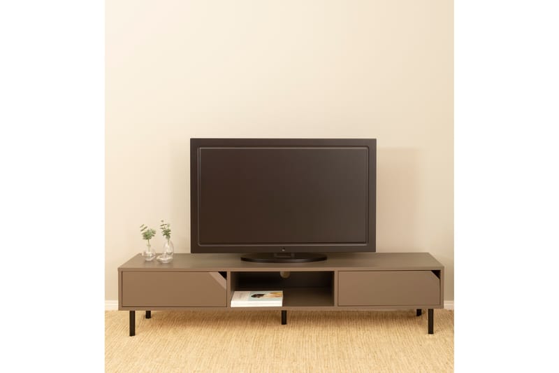 Tv-benk Maybach 176,5 cm - Beige - TV benk & mediabenk