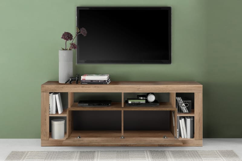 Tv-benk Mowbray 42x172x66 cm - Brun - TV benk & mediabenk