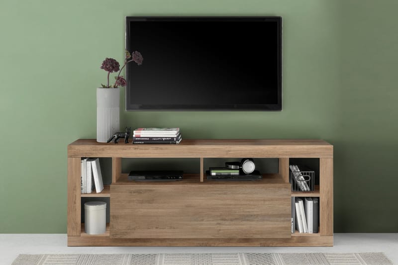 Tv-benk Mowbray 42x172x66 cm - Brun - TV benk & mediabenk