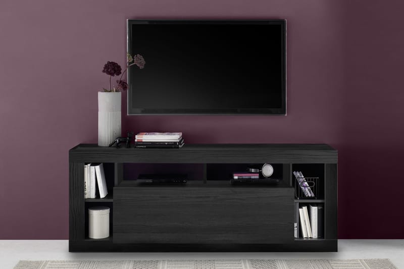 Tv-benk Mowbray 42x172x66 cm - Svart - TV benk & mediabenk