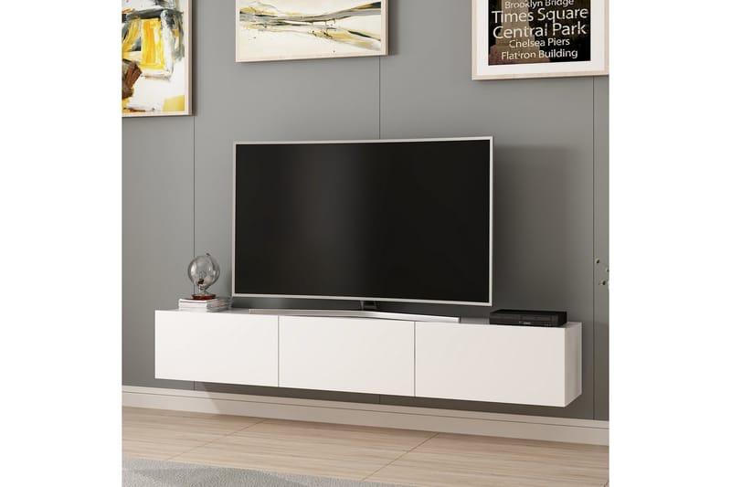 TV-benk Nako 180 cm - Hvit - TV benk & mediabenk