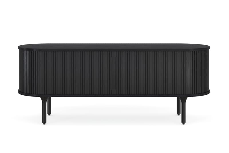 TV-benk Noira 150x45 cm Eik - Svart - Møbler - TV- & Mediamøbler - TV benk & mediabenk