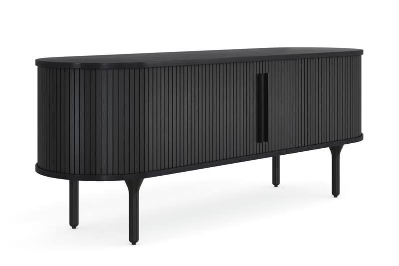 TV-benk Noira 150x45 cm Eik, Svart