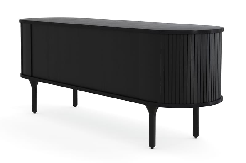 TV-benk Noira 150x45 cm Eik - Svart - Møbler - TV- & Mediamøbler - TV benk & mediabenk