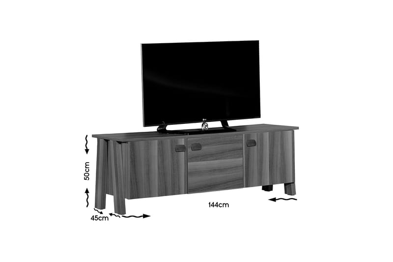 TV-benk Skoglund 144 cm - TV benk & mediabenk