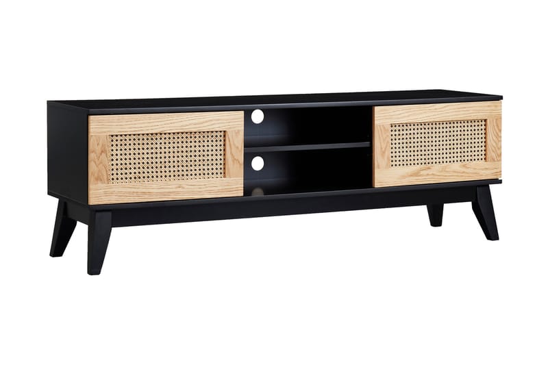 TV-benk Söderstad 140 cm - Svart - Møbler - TV- & Mediamøbler - TV benk & mediabenk