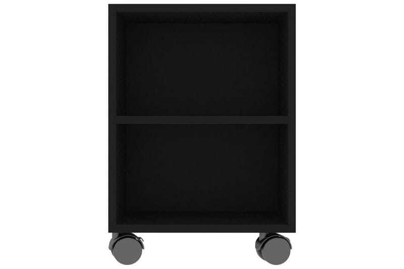 TV-benk svart 120x35x43 cm sponplate - Svart - TV benk & mediabenk