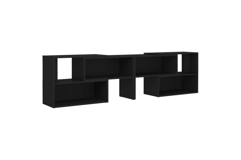TV-benk svart 149x30x52 cm sponplate - Svart - TV benk & mediabenk
