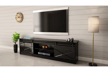 Tv-benk - Svart - Møbler - TV- & Mediamøbler - TV benk & mediabenk