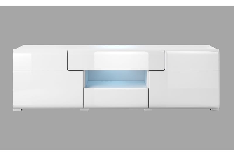 TV-benk Torrao 159 cm - Hvit - Møbler - TV- & Mediamøbler - TV benk & mediabenk