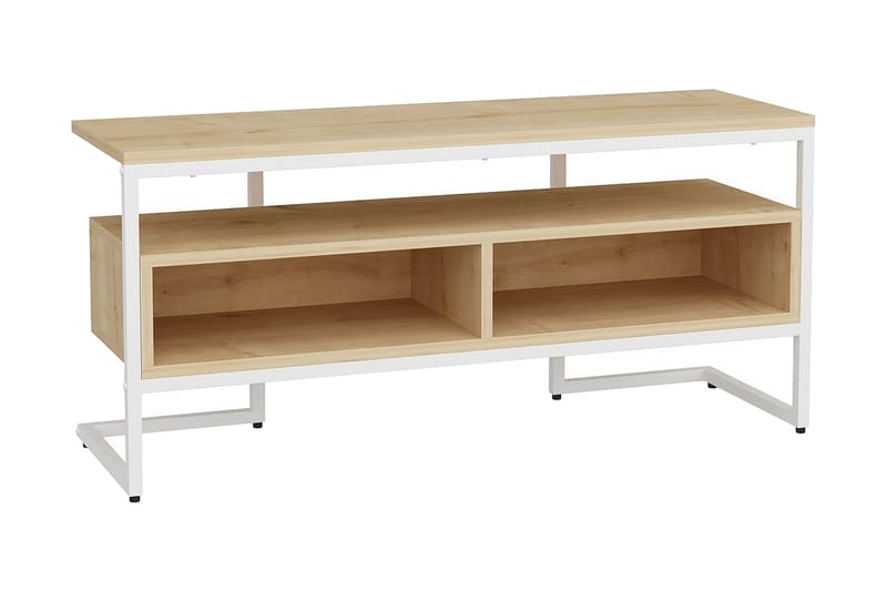 Tv-benk Urgby 110x49,9 cm - Hvit - TV benk & mediabenk