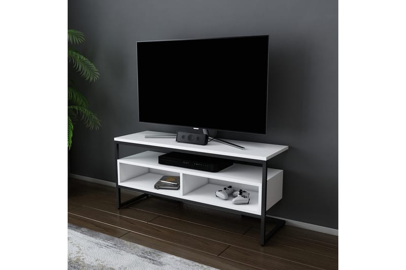 Tv-benk Urgby 110x49,9 cm - Svart - TV benk & mediabenk