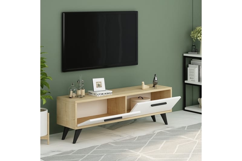 Tv-benk Urgby 120x45 cm - Blå - TV benk & mediabenk