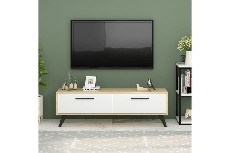 Tv-benk Urgby 120x45 cm - Blå - TV benk & mediabenk