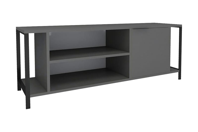 Tv-benk Urgby 120x54 cm - Antrasitt - TV benk & mediabenk