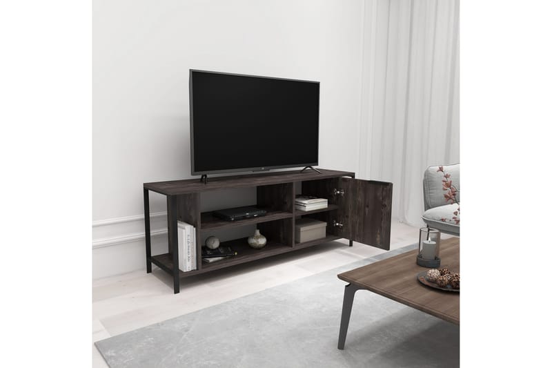 Tv-benk Urgby 120x54 cm - Brun - TV benk & mediabenk