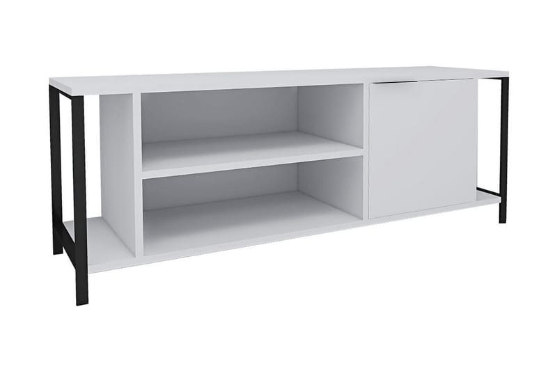 Tv-benk Urgby 120x54 cm - Hvit - TV benk & mediabenk