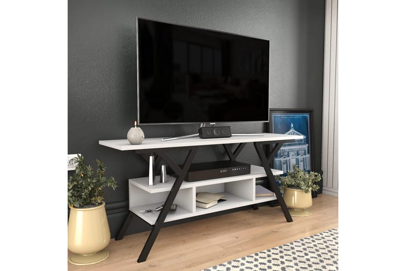 Tv-benk Urgby 120x55 cm - Svart - TV benk & mediabenk