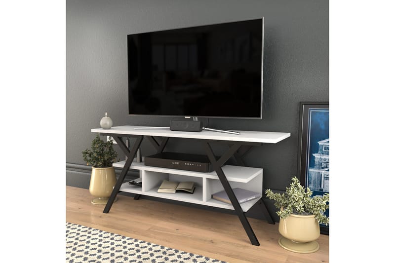 Tv-benk Urgby 120x55 cm - Svart - TV benk & mediabenk