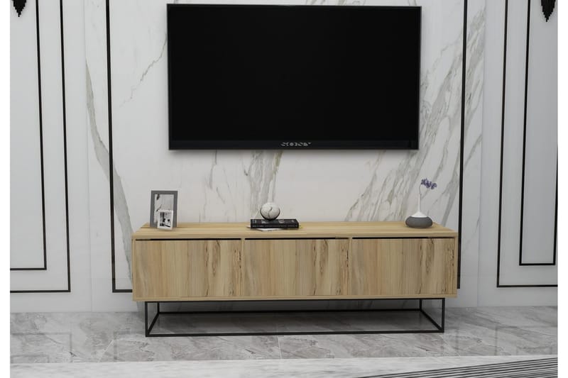 Tv-benk Urgby 140x50 cm - Flerfarget - TV benk & mediabenk