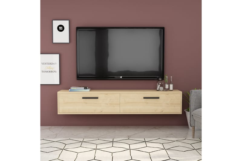 Tv-benk Urgby 150x45 cm - Blå - TV benk & mediabenk