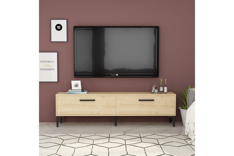 Tv-benk Urgby 150x45 cm - Blå - TV benk & mediabenk